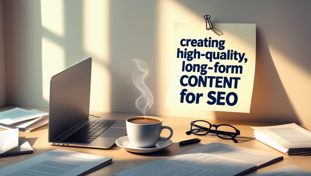 9 SEO Goals That Matter Most in 2025 7 Creating High Quality Long Form Content for SEO