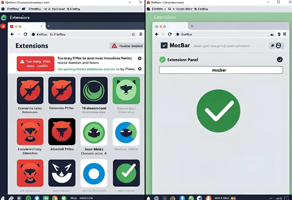 MozBar Firefox Extension Not Loading – How to Fix It (2025 Guide) 5 Disable Conflicting Extensions