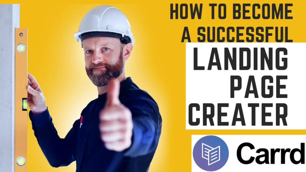 Landing Page Creation – Carrd (Or Other Free Landing Page Builders)