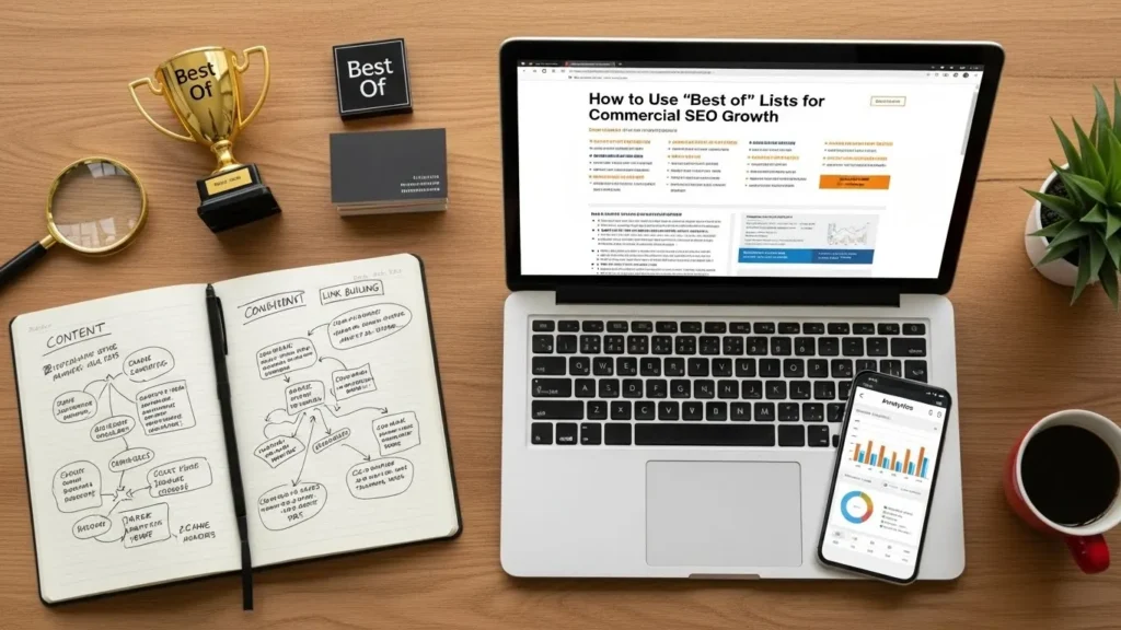 How to Use Best of Lists for Commercial SEO Growth